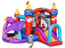 Draghetto multigioco gonfiabile a noleggio in affitto feste eventi compleanni