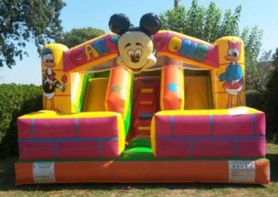 Topolino professionale gonfiabile a noleggio in affitto feste eventi compleanni